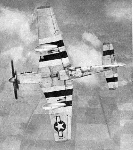 North American P-51 Mustang with Drop Tanks 