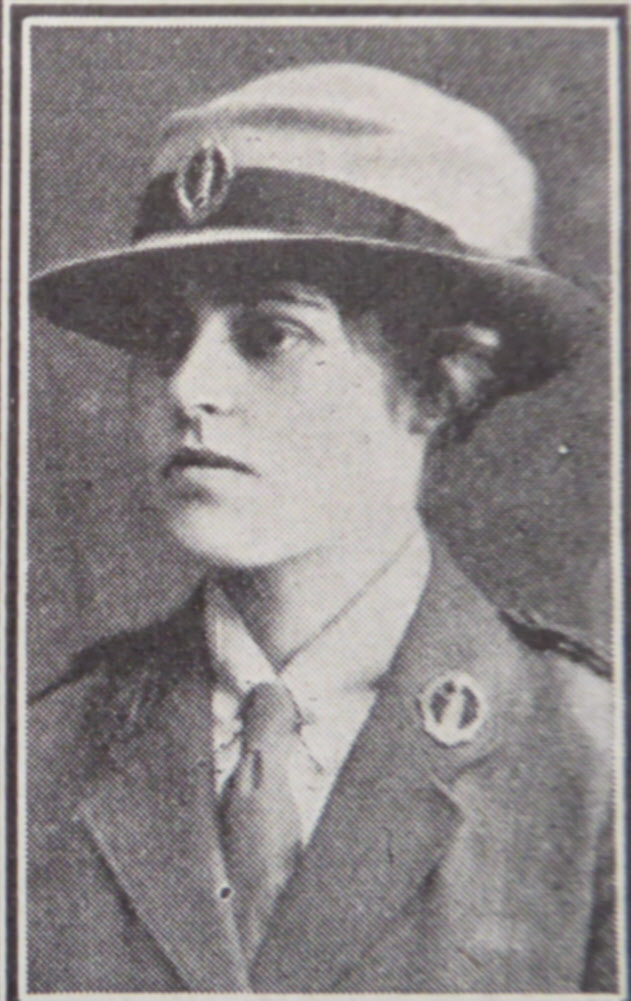 Miss Patterson, Recruiting Staff Women's Legion 