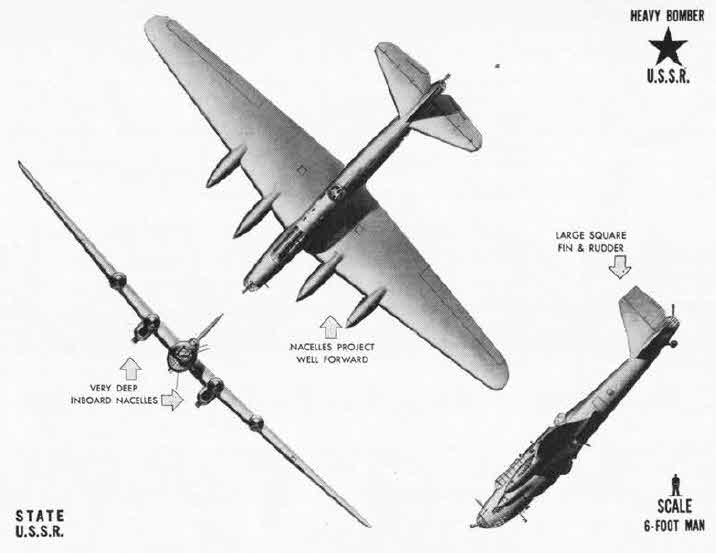 Plans of Petlyakov Pe-8 (1) 