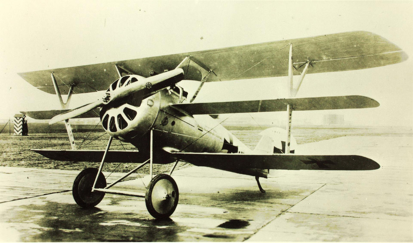 Pfalz Dr.I from the front-left