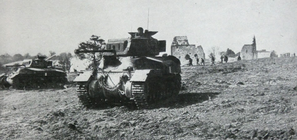 Ram Mk.II training with Canadian Infantry 