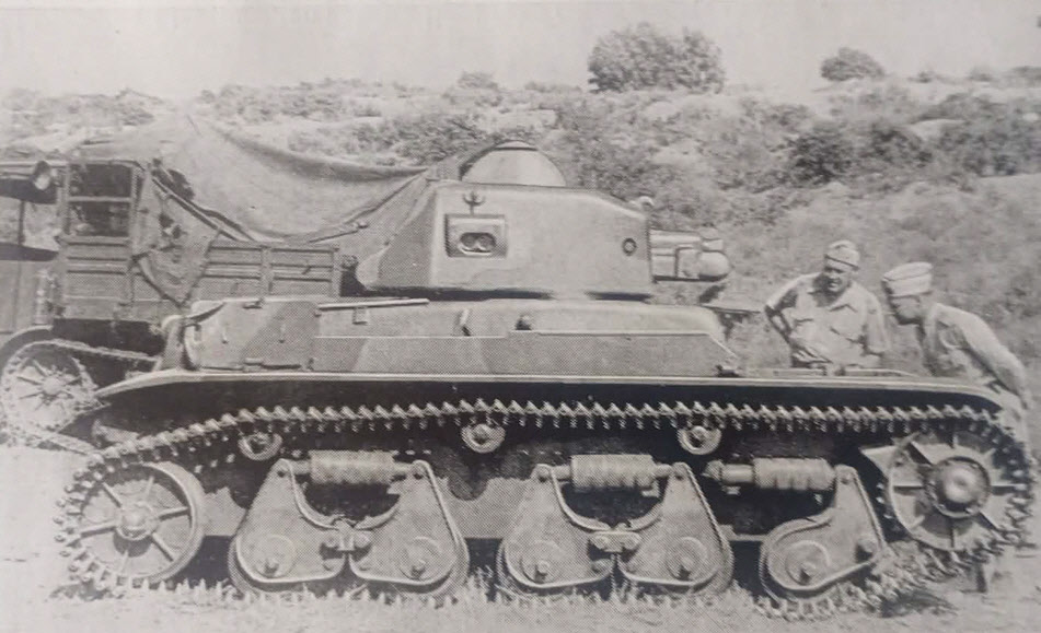 Renault R35 captured in Syria, 1941 