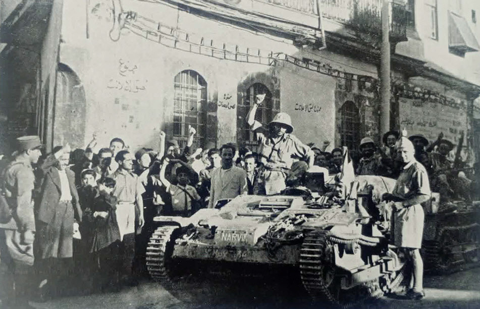 Renault UE in Damascus, 1941 