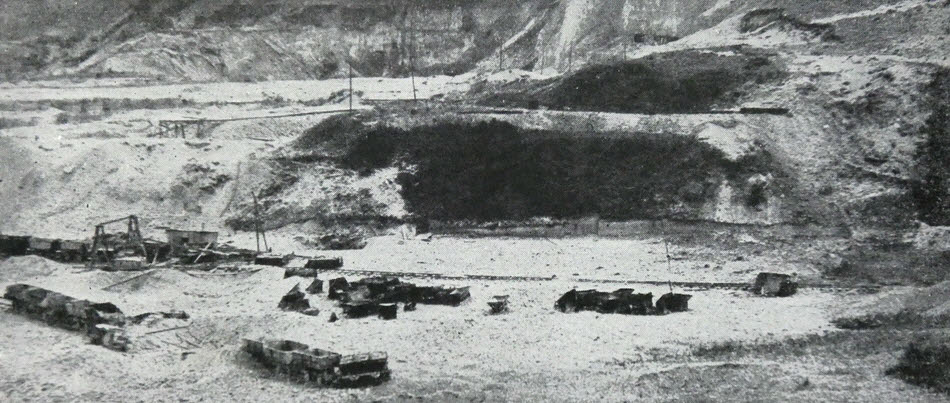 Damaged rocket site, Pas-de-Calais 