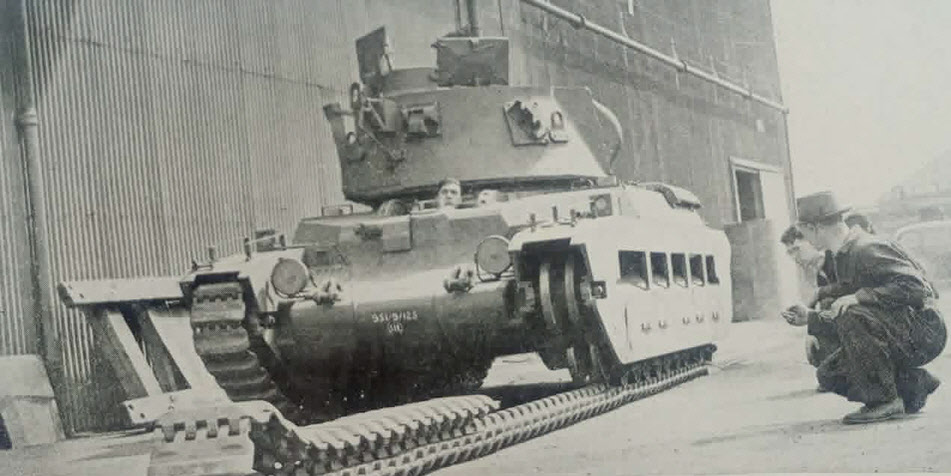 Running Track onto new Matilida II 