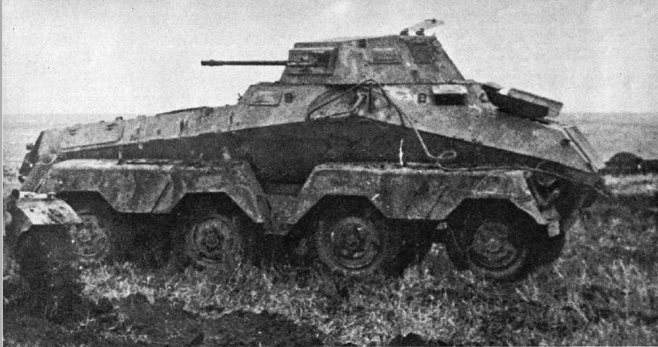Schwere Panzerspahwagen Sd.Kfz. 231 (8-rad) from the Left 
