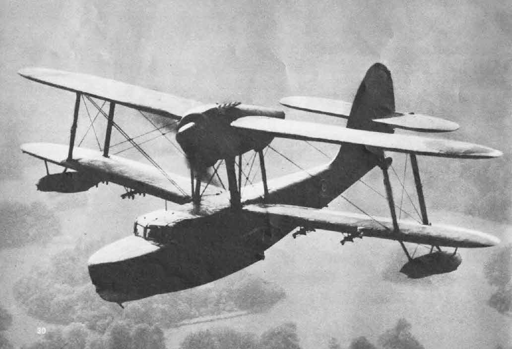 Supermarine Sea Otter in flight 