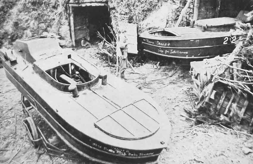 Shin'yo class suicide motorboat, Okinawa 