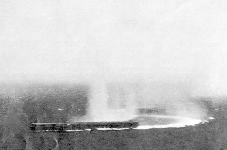 Shokaku at the battle of the Coral Sea 