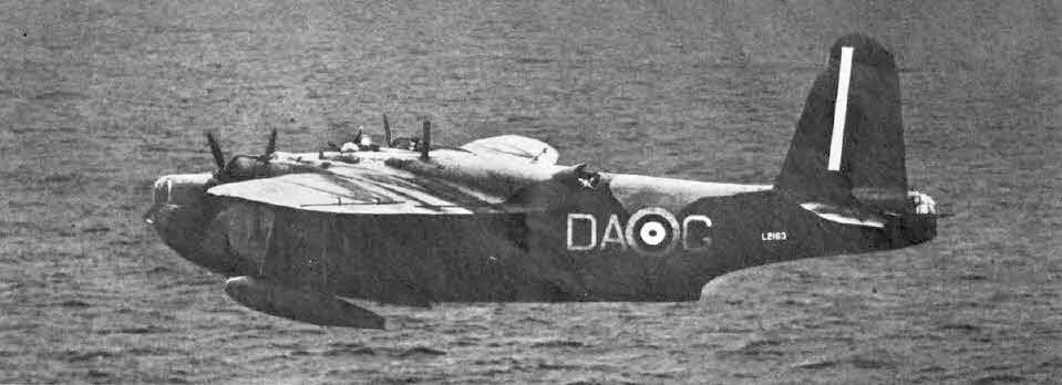 Short Sunderland I of No.210 Squadron 