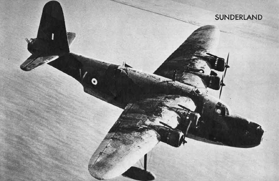 Short Sunderland Mk.I from Above 