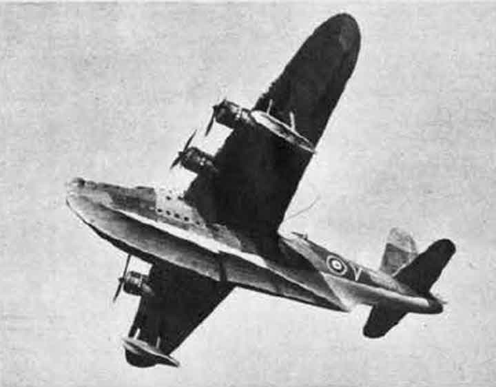 Short Sunderland Mk.I from Below 
