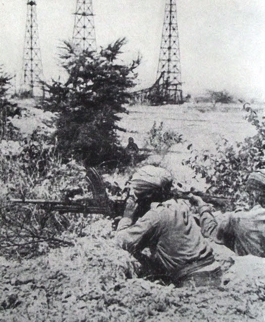 Sikhs at Chauk Oilfields 
