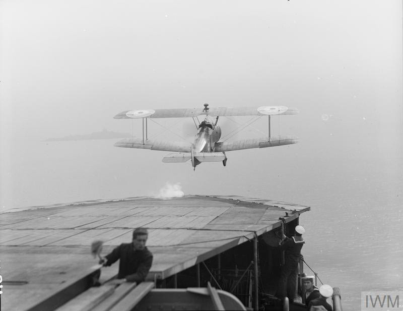 Sopwith 2F.1 Camel taking off 