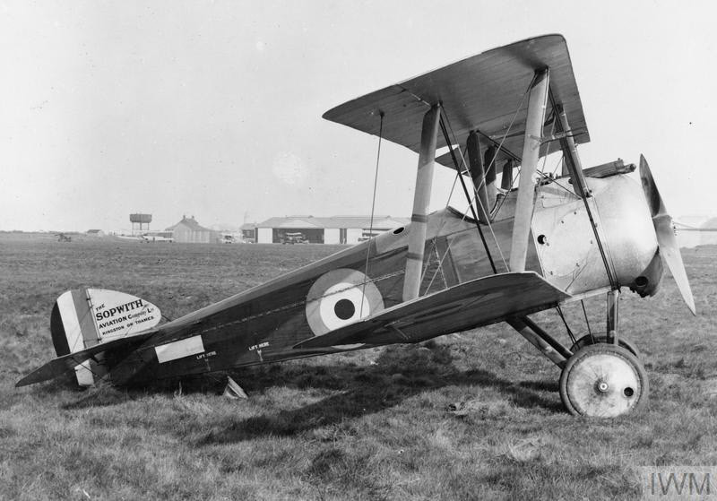 Sopwith F.1 Camel from the right 