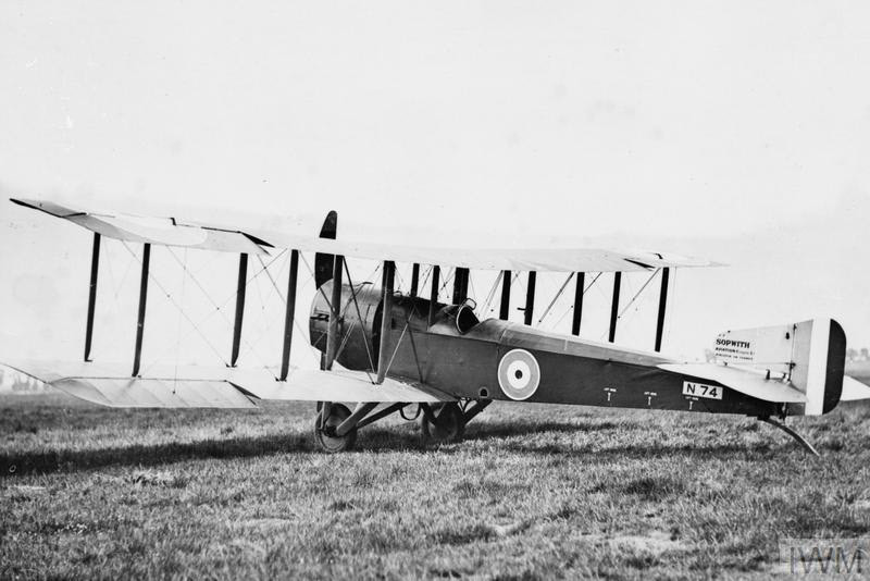 Sopwith T.1 Cuckoo N74 from the left 