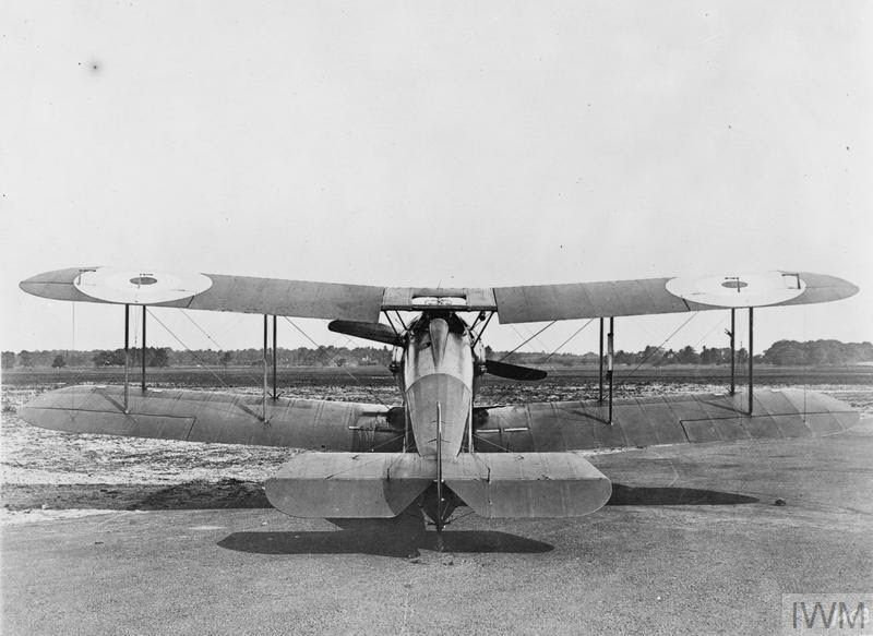 Sopwith Salamander from the rear 