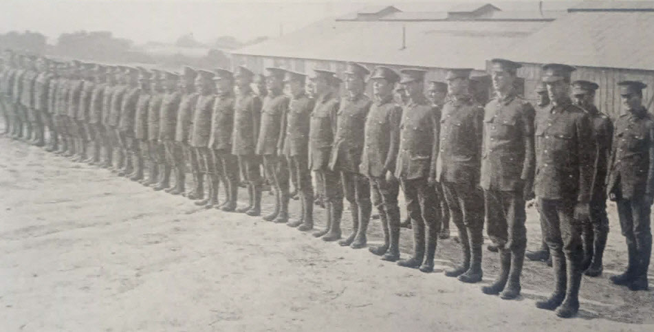 Gunners from South African Heavy Artillery, England 