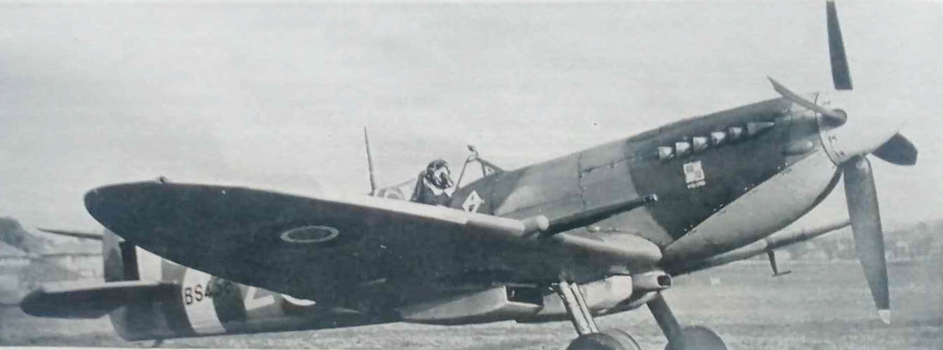 Side view of Spitfire F.Mk IX 