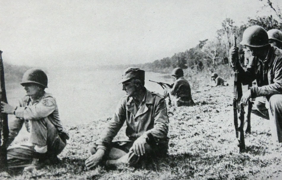 General Stilwell on the Tanai River 