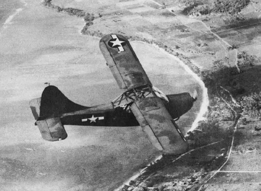 Stinson L-5 Sentinel from above 