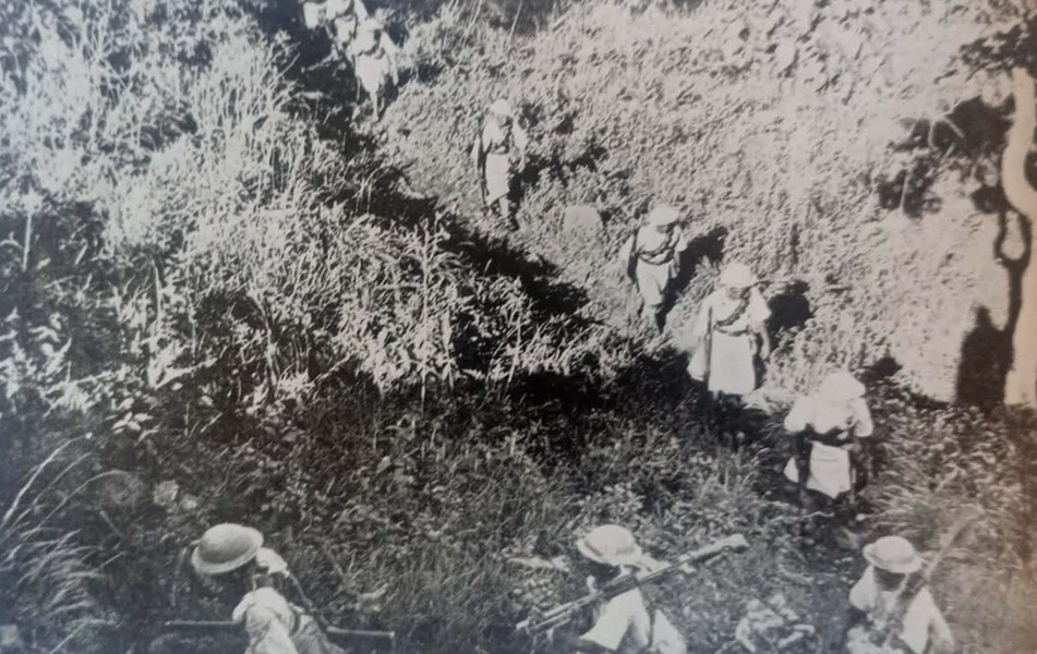 Sudan Defence Force patrol near Walchefit Pass 