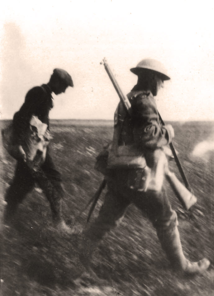 Suspected French Spy under arrest, Somme 