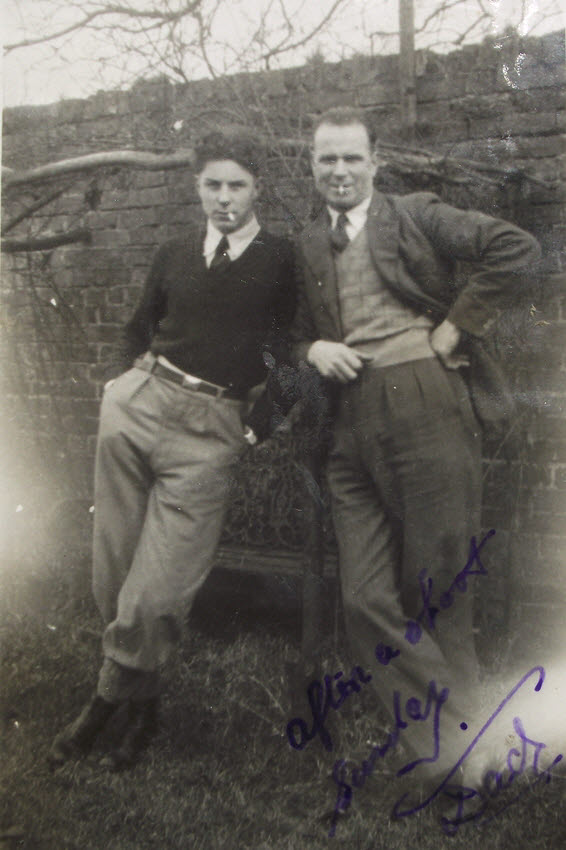 Terry Ruff with Father 