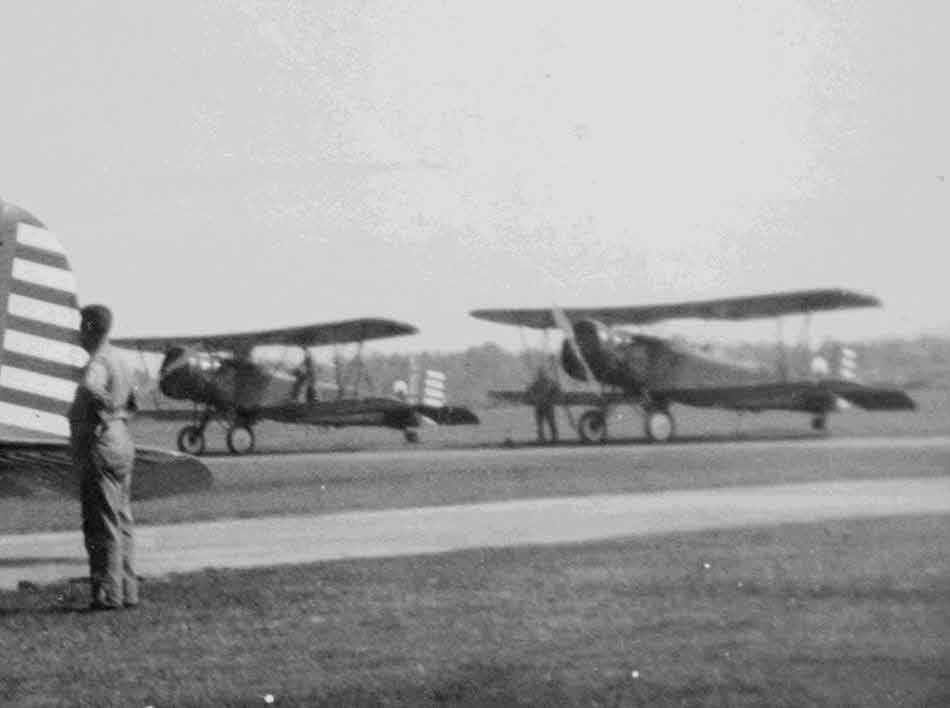 Thomas-Morse O-19 at Manila, 1937 