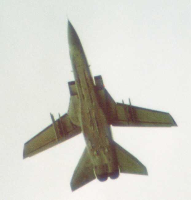 Panavia Tornado from below 
