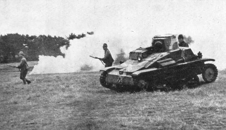 Type 94 Tankette on show