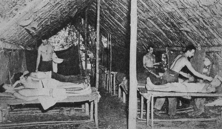 American Field Hospital on New Georgia 