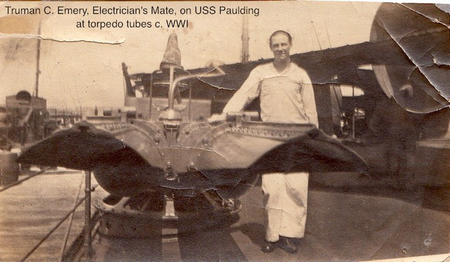 Torpedo Tubes on USS Paulding (DD-22) 