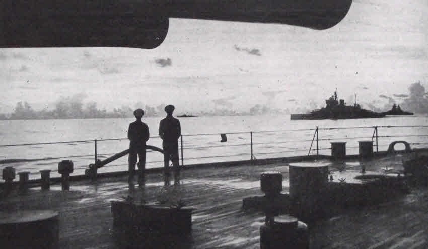 HMS Valiant from HMS Queen Elizabeth 