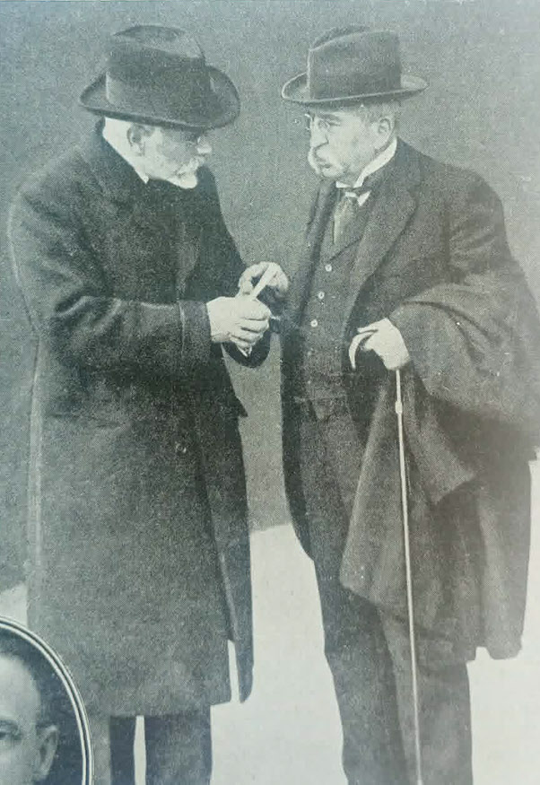 Prime Minister Venizelos and Foreign Minister Pichon, Paris 1919 
