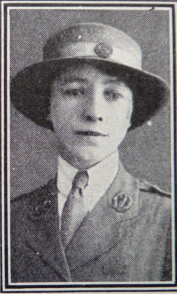 Miss Ward MBE, Deputy Commandant Woman's War Service Legion 