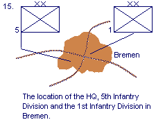 Unit HQ locations