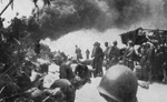 US 165th Infantry at Butaritari Beach, Makin 