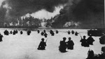US 165th Infantry wading towards Makin 