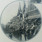 6th Welsh Parade Colours, Christchurch, 1918 