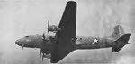 Douglas C-54 Skymaster from the left 