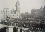 Crowds at Ottawa Armistice Day Service, 1918 