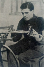 Armless Soldier using Fretwork machine 