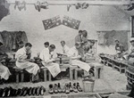 Disabled Australian Soldiers studying Shoemaking 