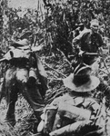 Australians attacking Sattelberg, New Guinea 