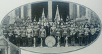 Canadian Irish outside Belfast Cathedral, 1917 
