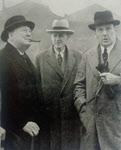 Churchill, Hopkins and Moore-Brabazon inspecting bombers 