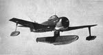 Curtiss SC-1 Seahawk from the front 