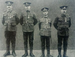 Dublin Fusilier winners of Serbian Medals 
