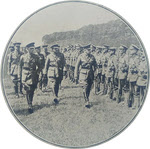 Duke of Connaught inspects a Midland Regiment, 1918 